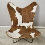 Chaise - Chaise papillon Butterfly (3107) - Cuir, Métal