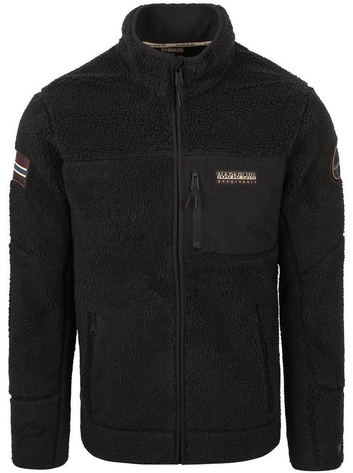 Napapijri Vest Yupik Fleece Zwart maat Maat 48/50 (M) Heren, Kleding | Heren, Truien en Vesten, Zwart, Nieuw, Maat 48/50 (M), Verzenden