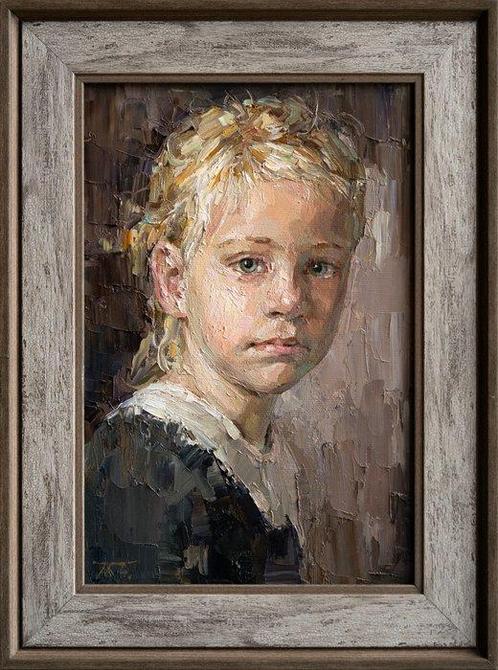Mariia Bobyreva - Dreamer, Antiek en Kunst, Kunst | Schilderijen | Modern