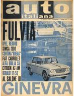 1963 AUTO ITALIANA MAGAZINE 11 ITALIAANS, Boeken, Ophalen of Verzenden, Nieuw