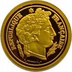 Frankrijk. Gold medal ND 20 Francs Head of Ceres 1851 A