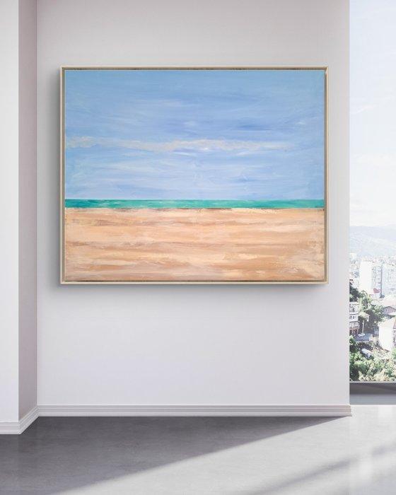 Gaby Acevedo - Esencia mediterránea n°9 (XL) - No Reserve, Antiek en Kunst, Kunst | Schilderijen | Modern