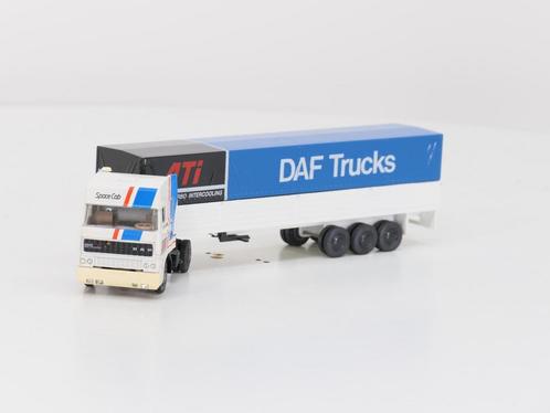 Schaal 1:50 DAF 3300 Lion Car Nr. 80 trekker met oplegger..., Hobby & Loisirs créatifs, Voitures miniatures | 1:50, Enlèvement ou Envoi