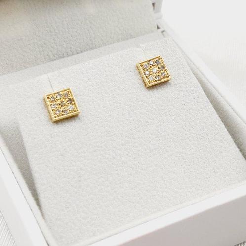 Zonder Minimumprijs - Oorbellen - 14 karaat Geel goud -, Handtassen en Accessoires, Oorbellen