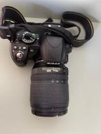 Nikon D3100 + AF-S 18-105 VR Digitale reflex camera (DSLR), Audio, Tv en Foto, Fotocamera's Digitaal, Nieuw