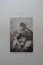 Francisco de Goya (1746-1828) (After) - Caprichos # 37 Si, Antiquités & Art