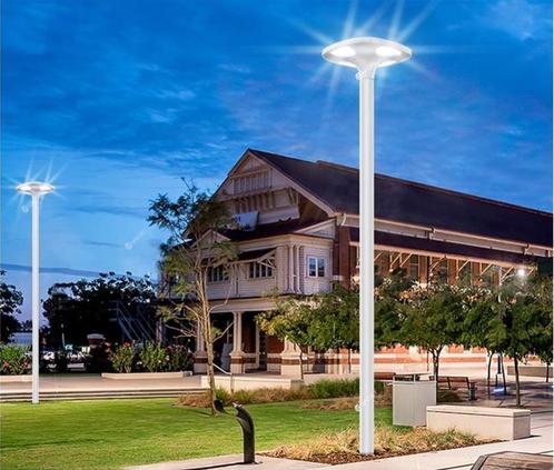 ACTIE  LED solar lantaarnpaal armatuur + zonnepaneel + afsta, Zakelijke goederen, Overige Zakelijke goederen, Verzenden