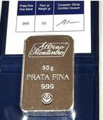 50 gram - Zilver .999 - Albino Moutinho - Met certificaat, Postzegels en Munten