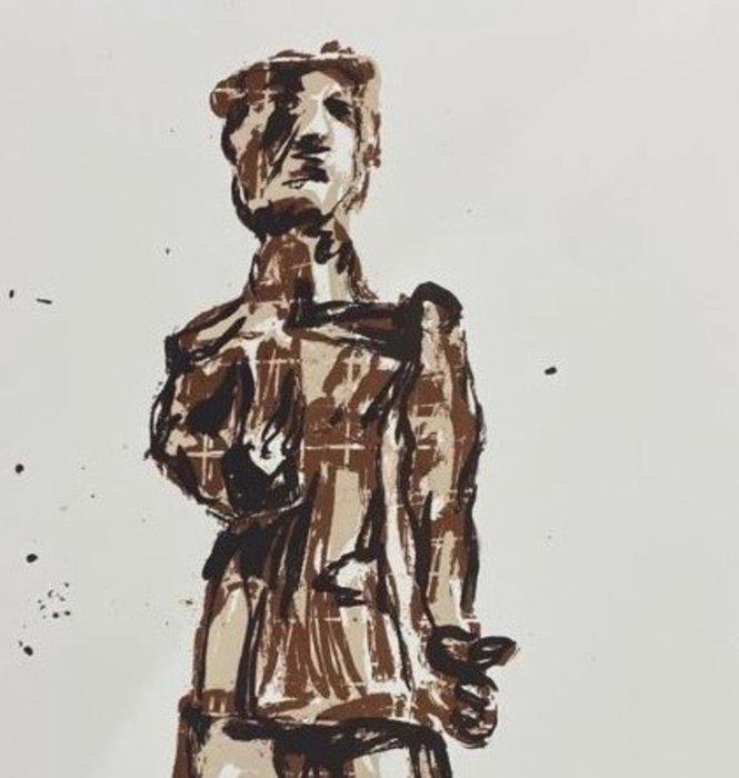 Markus Lüpertz (1941) - Stehender, Antiek en Kunst, Antiek | Overige Antiek