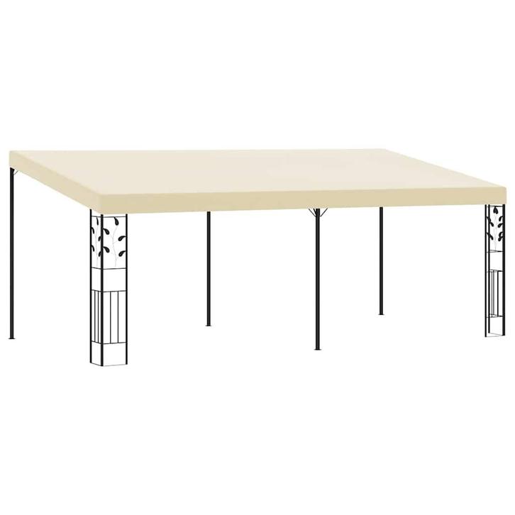 vidaXL Wandprieel 6x3x2,5 m crème, Tuin en Terras, Partytenten, Nieuw, Verzenden