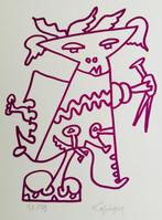 Charles Lapicque (1898-1988) - Les reclus - Lithographie