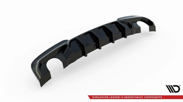 Maxton Diffuser Glanzend Zwart BMW F10 F11 535i B9907, Auto-onderdelen, Carrosserie, Nieuw, Herkomst onderdeel bekend, BMW, Achter