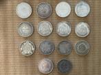 France. 5 Francs 1831/1875 (14 zilveren munten) (Sans Prix, Postzegels en Munten