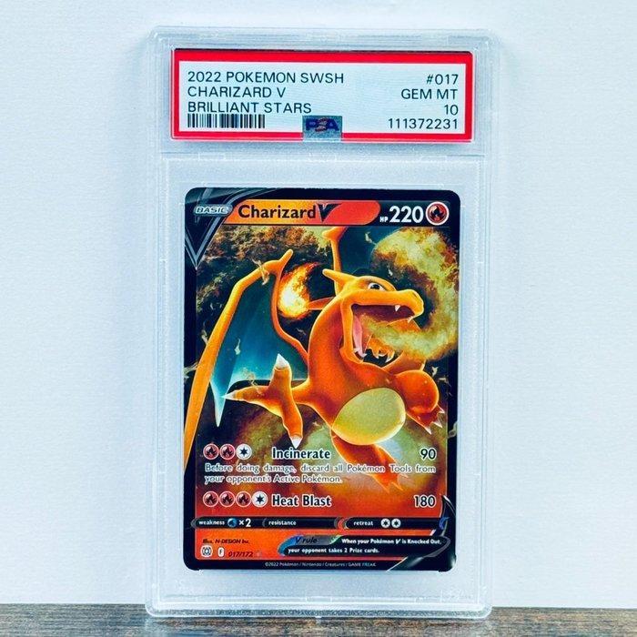 Pokémon Graded card - Charizard 017 - Pokémon - PSA 10, Hobby en Vrije tijd, Verzamelkaartspellen | Pokémon
