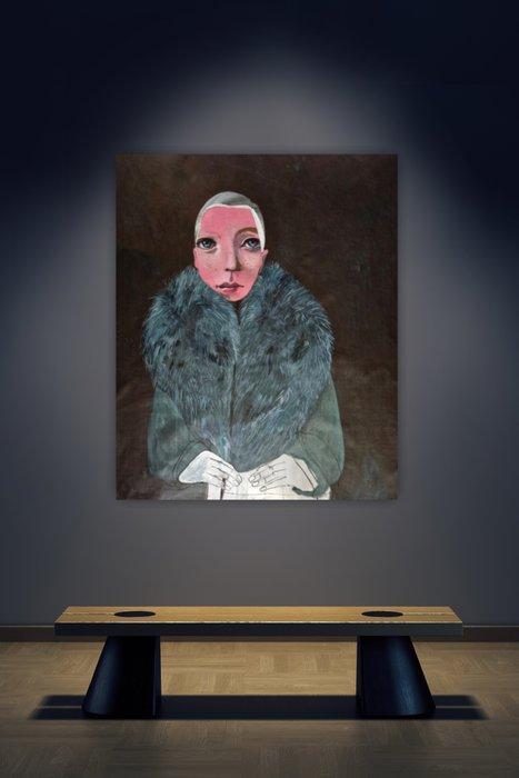 Romy van Rijckevorsel - Fake to (XXL), Antiquités & Art, Art | Peinture | Moderne