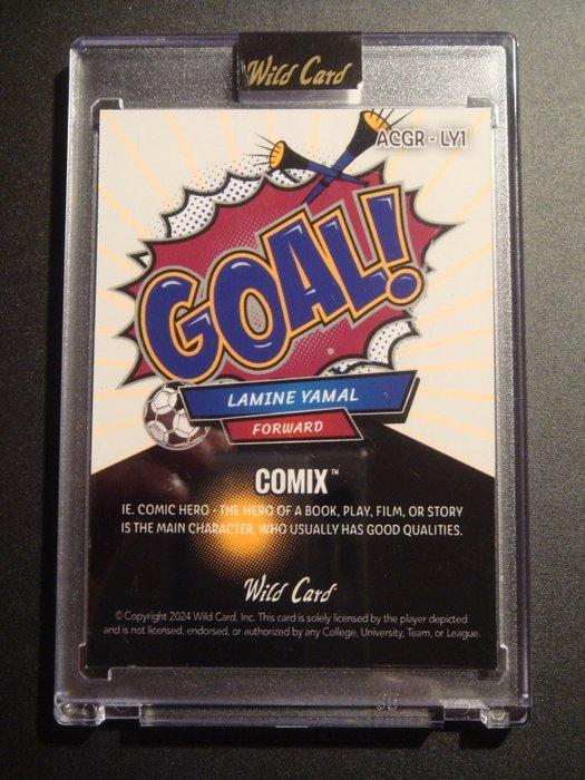 2024 Wild Card Wild Card Lamine Yamal ACGR-LY1 Enige, Verzamelen, Stickers