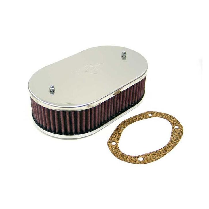 K&N carburateur luchtfilter ovaal groot passend voor Solex/M, Auto-onderdelen, Motor en Toebehoren, Nieuw, Verzenden