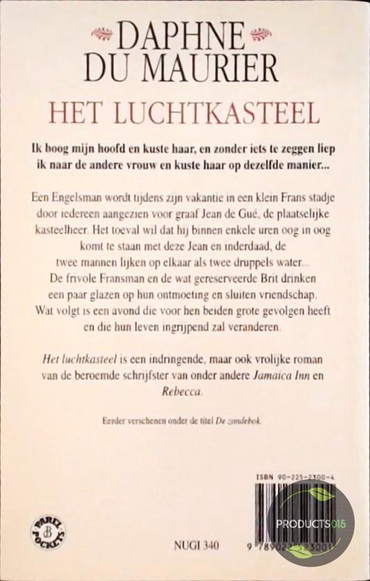 Het luchtkasteel / Parel pockets 9789022523001, Livres, Livres régionalistes & Romans régionalistes, Envoi