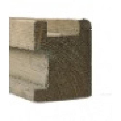 Houten gleufpaal voor tuinscherm - hoekpaal - h300 120mm x, Tuin en Terras, Tuinhekken en Hekwerk