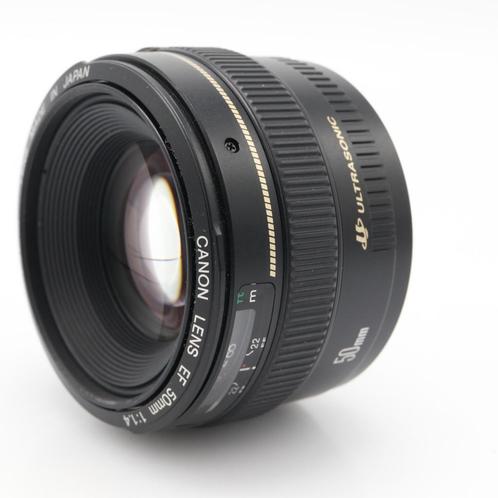 Canon EF 50mm F/1.4 USM occasion, Audio, Tv en Foto, Foto | Lenzen en Objectieven, Zo goed als nieuw, Verzenden