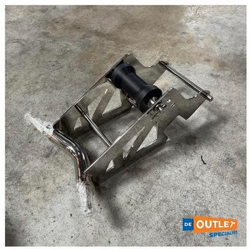 Bieden: Stainless steel dinghy rollor for garage, Ophalen of Verzenden
