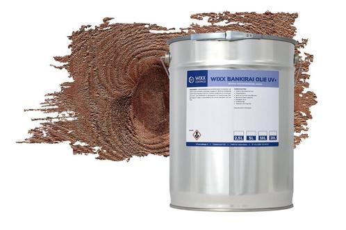 Wixx Bankirai Olie UV+ Donker Eiken 5L, Doe-het-zelf en Bouw, Verf, Beits en Lak, Nieuw, Verzenden