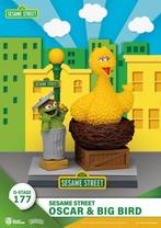Sesame Street D-Stage PVC Statue Oscar & Big Bird 12 cm, Ophalen of Verzenden, Nieuw