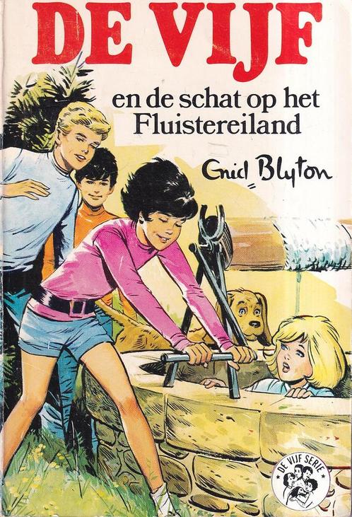 De Vijf en de schat op het Fluistereiland / De Vijf serie /, Boeken, Kinderboeken | Jeugd | 13 jaar en ouder, Gelezen, Verzenden