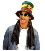 Hoed Rasta Met Dreadlocks, Verzenden