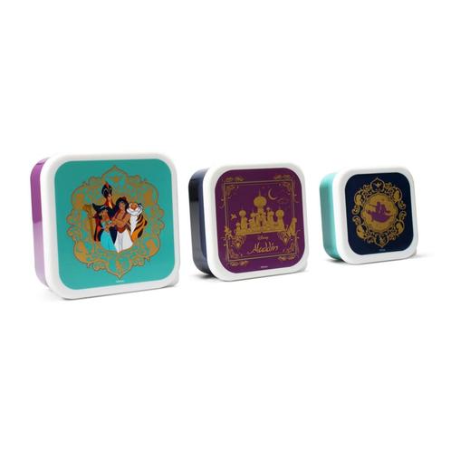 Disney Aladdin Set van 3 Lunchboxen, Verzamelen, Disney, Ophalen of Verzenden