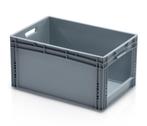 Magazijnbak 600x400x320mm met grijpopening stapelbaar, Zakelijke goederen, Kantoor en Winkelinrichting | Magazijn, Stelling en Opslag