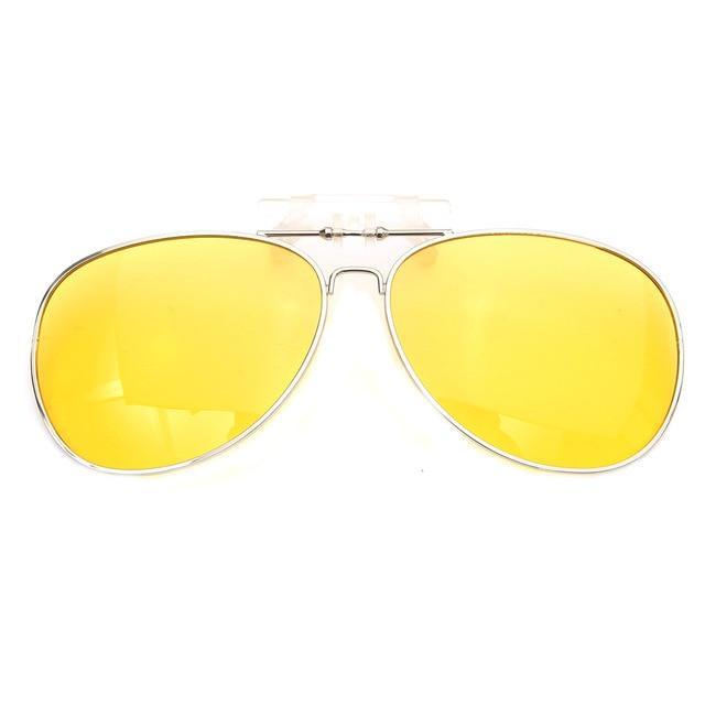 Ronde Opzetzonnebril Geel, Collections, Collections Autre, Envoi