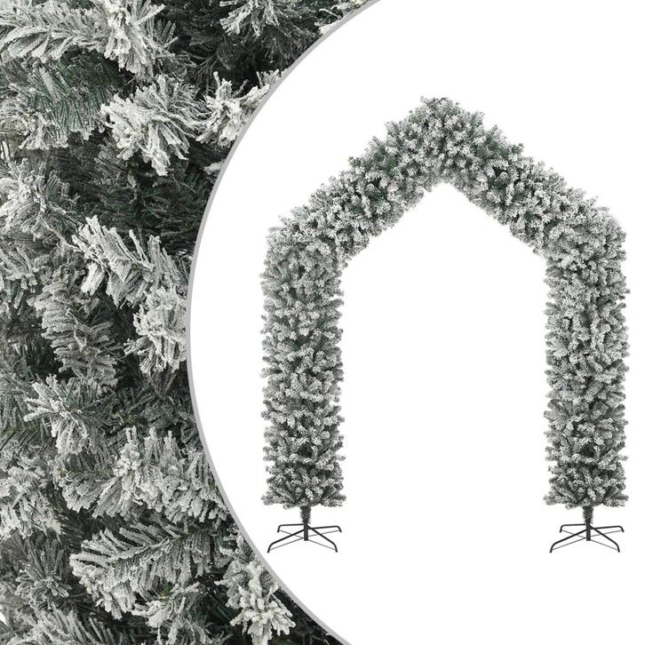 vidaXL Kerstboog met sneeuwvlokken 270 cm, Diversen, Kerst, Nieuw, Verzenden