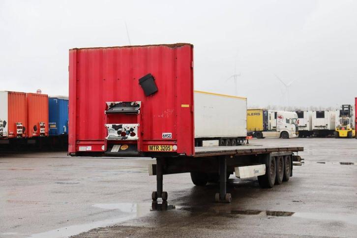 Veiling: Platte Oplegger Krone SD 41000kg 2013, Auto's, Vrachtwagens, Ophalen