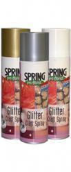 Spring pro florist glitterspray 300cc, diverse kleuren -, Nieuw