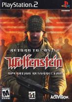 Return to Castle Wolfenstein Operation Resurrection, Consoles de jeu & Jeux vidéo, Jeux | Sony PlayStation 2, Ophalen of Verzenden