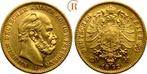 20 Mark goud 1872 A Kaiserreich: Preussen Pruisen: Wilhel..., Postzegels en Munten, Munten | Europa | Niet-Euromunten, België