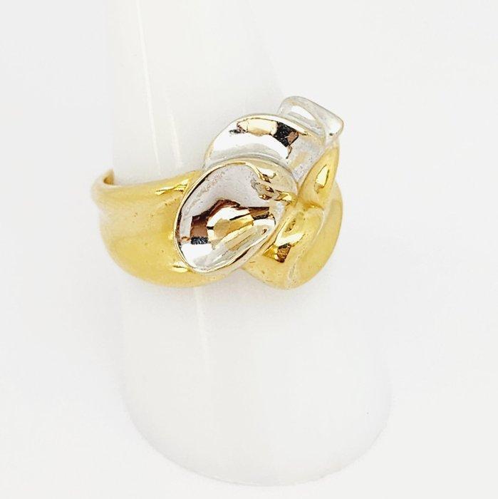 Ring - 18 karaat Geel goud, Handtassen en Accessoires, Ringen