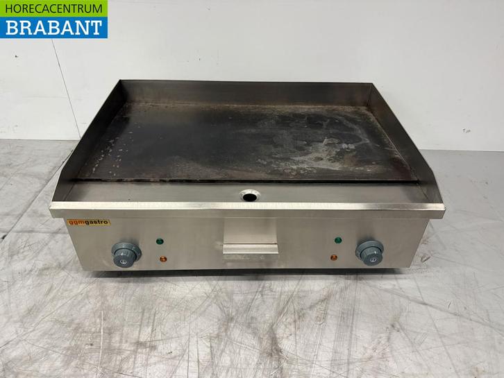 RVS Bakplaat Grillplaat Bakplaat 73 cm 2 x 230V Horeca, Articles professionnels, Horeca | Équipement de cuisine, Enlèvement ou Envoi