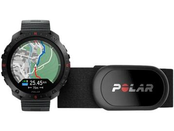 Polar Grit X2 Pro - Hartslagsensor H10 - S-L - Zwart, Verzenden