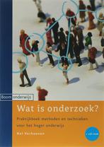 Wat is onderzoek? 9789047300014 Nel Verhoeven, Boeken, Verzenden, Gelezen, Nel Verhoeven