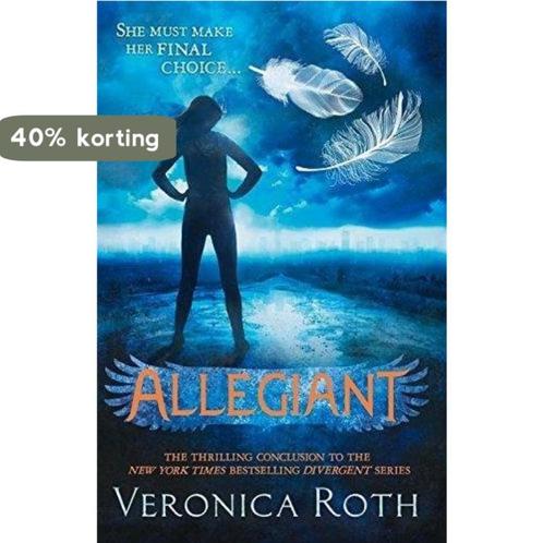 Allegiant / Divergent / 3 9780007534944 Veronica Roth, Boeken, Overige Boeken, Gelezen, Verzenden