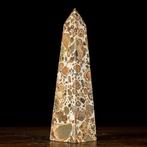 Natuurlijke luipaardjaspis Obelisk- 827.85 g