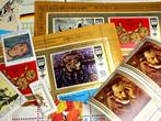 Monde - Des milliers de timbres du monde entier et, Gestempeld