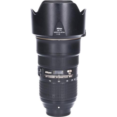 Tweedehands Nikon AF-S 24-70mm f/2.8E ED VR CM6433, Audio, Tv en Foto, Foto | Lenzen en Objectieven, Overige typen, Gebruikt, Zoom