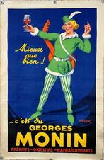 A. Champeneyt - Poster Pubblicitario- Georges Monin, Mieux, Antiek en Kunst, Kunst | Tekeningen en Fotografie