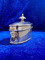 AESMr & CO - Theekistje / doosje - Verzilverd -