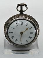 J. Staples Odiham - Silber Repousee Sackspindeluhr -, Nieuw