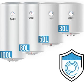 Aquamarin® Elektrische antikalk warmwaterboiler, 30 l, 1,5 k beschikbaar voor biedingen
