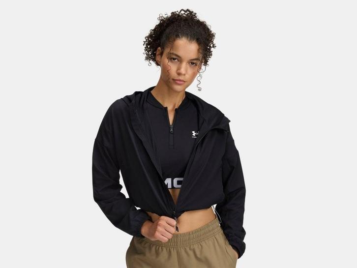 Under Armour Unstoppable Woven Hd Jkt-Blk - Maat SM, Kleding | Dames, Truien en Vesten, Zwart, Nieuw, Maat 36 (S), Ophalen of Verzenden